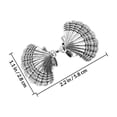 thumbnail image 2 of Moluckfu 2Pcs Sweater Clips Zinc Alloy Vintage Design Shawl and Scarf Closure Clips, 2 of 6