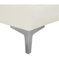 thumbnail image 4 of Meridian Furniture Alina Cream Velvet Modular Sofa, 4 of 17