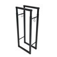 thumbnail image 2 of Inspirer Studio Metal Firewood Log Rack, Adjustable, Indoor/Outdoor, 2 of 5
