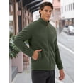 thumbnail image 3 of Pioneer Camp Men's Polar Fleece Sherpa Lined Jacket Warm Full Zip Up Thick Jacket Soft Outwear Winter Coat with Zipper Pocket, 3 of 6