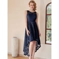thumbnail image 2 of Dressystar Women Vintage Floral Lace Sleeveless Hi-Lo Swing Formal Cocktail Party Dress, 2 of 10