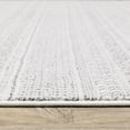 thumbnail image 4 of Oriental Weavers Montecito Area Rug - 4929E - 2'3" x 7'6" - in White/ Gray - Classic Casual Style, Stain Resistant, Family and Pet Friendly , Entryway, Hallway Runner Rug, 4 of 4