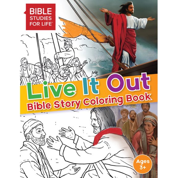 Live It Out Bible Story Coloring Book (Other)