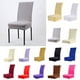 thumbnail image 3 of Cubierta de Asiento Funda de Silla Comedor Sunnimix Spandex Poliéster Negro, 3 of 5