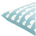 thumbnail image 2 of Surya Lachen LHN-017 20 x 20" Square Cotton Pillow Cover in Teal Blue/Cream, 2 of 4