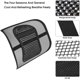 thumbnail image 2 of Respaldo para silla de oficina, cojín de malla para la parte baja de la espalda, para hombres y mujeres, silla de oficina, asiento de coche, hogar, 2 of 5