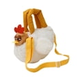 thumbnail image 4 of Bolso de felpa con correa ajustable, bolso cruzado de gallina de dibujos animados para ir de compras, regalo de cumpleaños, 4 of 8