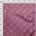 thumbnail image 3 of oneOoneCottonPoplinPinkFabricAnimalWithFlowerDiyClothingQuiltingFabricPrintFabricByYard56InchWide, 3 of 4