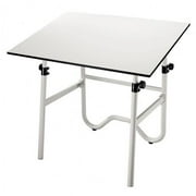 Alvin White Base with White 30" x 42" Top