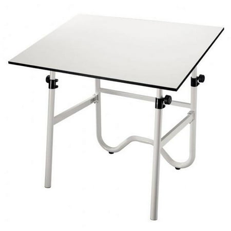 Alvin White Base with White 30" x 42" Top