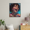 thumbnail image 4 of Paint By Numbers Kit for Adults Beginner - DIY Colorful Geometric Face Art Laughter Canvas Painting Kits for Adults, Frameless Paint By Number for Adults for Home Wall Decor 16x20 Inch, 4 of 7