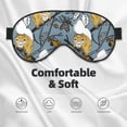 thumbnail image 3 of Xecao Squirrel And Leaves for Soft Fluffy Sleeping Blindfold, Nap eye cover tailored for the utmost comfort for girls, women, kids, and adults., 3 of 7