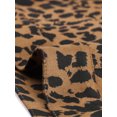 thumbnail image 4 of INSPIRE CHIC Women's Jackets Long Sleeve Faux Suede Trucker Motorcycle Jacket Brown-Leopard XS, 4 of 5