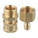 thumbnail image 2 of Conector de lavadora de alta presión para coches de cobre M22*1.5 Conector Rápido, 2 of 11