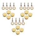 thumbnail image 1 of NUOLUX 12Jgo Decorativas Para Tornillos De Espejo En Color Dorado Para Uso En Hogar, 1 of 6