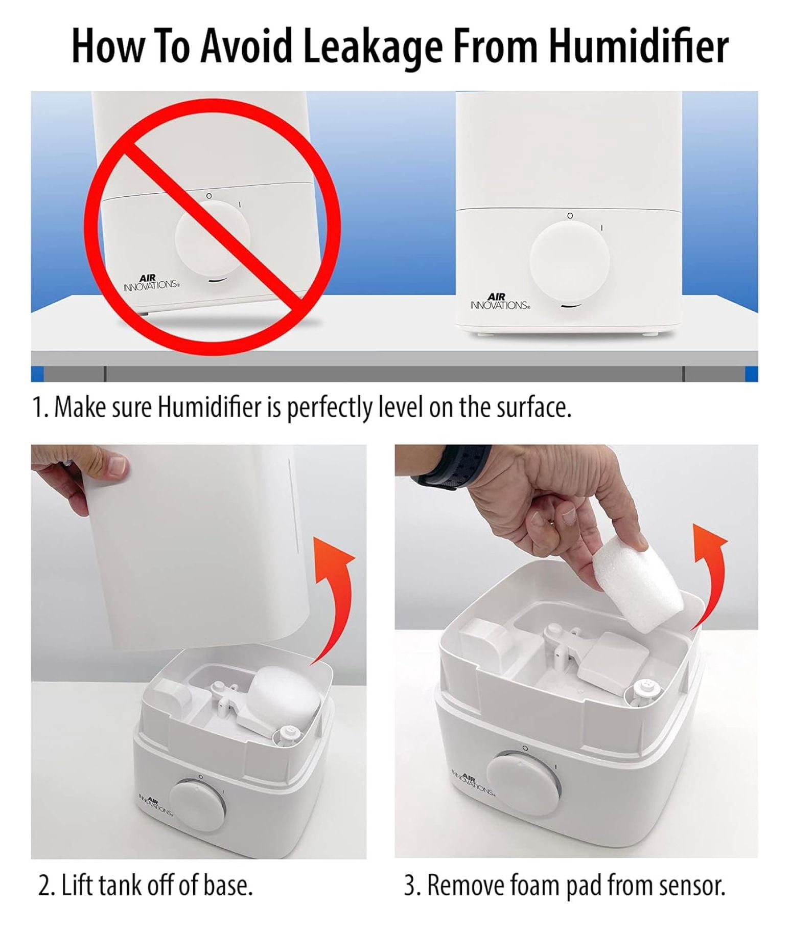 Humidifiers for Bedroom Convenient Oversized 4.5L Runs for 70 Hours for Large Room up to 400 Sq Ft Top Fill Cool Mist Humidifier Ideal for Baby Room and Plants MH-419, White, 1.2