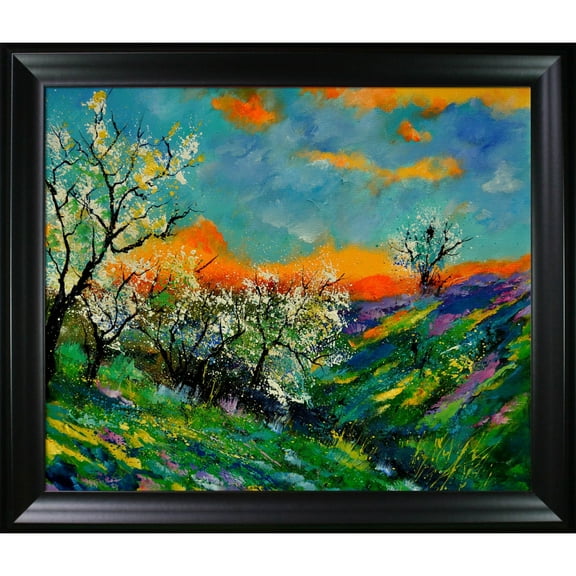 La Pastiche  Pol Ledent 'Spring 672101' Framed Fine Art Print