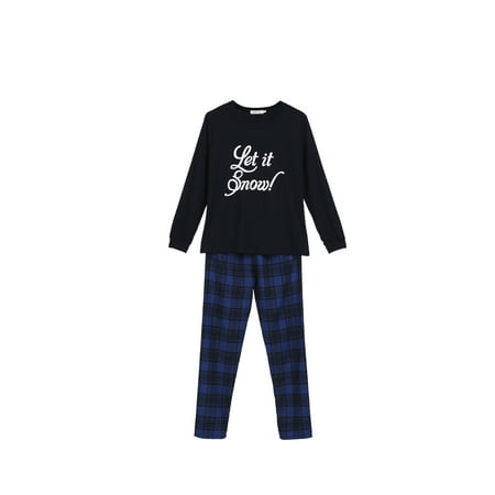 

luethbiezx Family Matching Pajamas Set Women Baby Kid Sleepwear Nightwear Gift