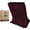 6 Pairs Burgundy, variant on Unisex Knee-high Compression Dress socks-Moisture Wicking, Arch Support Men's & Women's Fit (6 Pairs- White Color Socks with Black reinforced Heel & Toe)