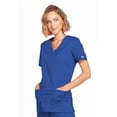 thumbnail image 3 of Cherokee Workwear Core Stretch Women's Scrubs Top Mock Wrap 4728, 3 of 6