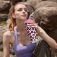 thumbnail image 5 of 30oz Tumbler with Swivel Handle, Vacuum Insulated Stainless Steel Travel Mug with 2-in-1 Straw Lid, Camo Print, 5 of 6