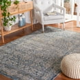 thumbnail image 2 of SAFAVIEH Valencia Maria Oriental Polyester Area Rug, Blue, 4' x 6'2", 2 of 8