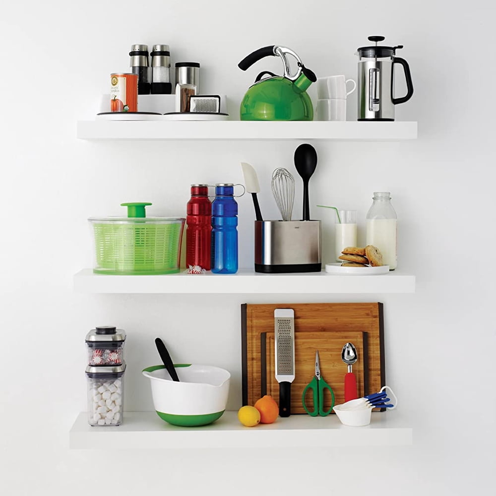 OXO Good Grips Non-Slip Adjustable Stainless Steel Salt and Pepper Grinder Set