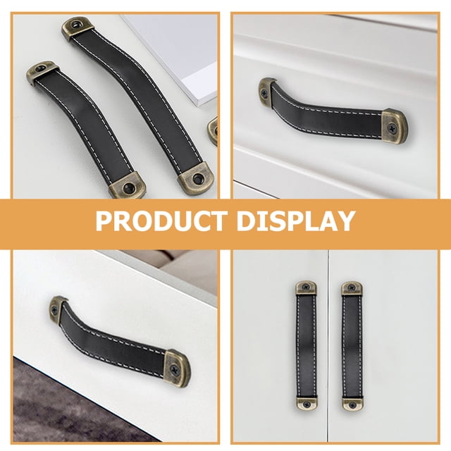 unbranded 6Ud De Flexibles Para Muebles Como Armarios Y Estanterías Negros Elegantes