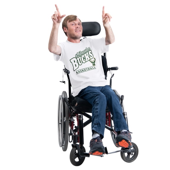 Men's G-III Sports by Carl Banks White Milwaukee Bucks Adaptive Headliner T-Shirt