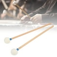 thumbnail image 4 of Accesorio De Mazos De Batería, Juego De Mazos De Batería, Mango De Arce, Incluso Percusión, Peso Ligero Portátil Para Tocar ANGGREK Azul, 4 of 8