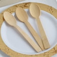thumbnail image 5 of Efavormart 25 Pcs - 7" Chic Disposable Disposable Natural Bamboo Spoons For Wedding Events Birthday Party Restaurant, 5 of 11