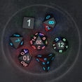 thumbnail image 2 of 7pcs-Set LED Electronic Dice with D4-D20 Glow LED Cubes Perfect for DND Paper Games - Compatible with All Dice Types, Tricky and Cute Item, 2 of 13
