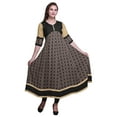 thumbnail image 1 of Bimba Printed Long Kurti For Women Anarkali Dress Indian Casual Top Tunic, 1 of 5