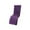 Pourpre-213, variante sur Coussin de Siège de Sol Capitonné pour Salon, Bureau et Fauteuil Inclinable - 43.31x15.75x3.15 Po Coussin de Chaise Noir en Nylon Spandex - Antidérapant, Respirant, 1.87 Lb - Polyvalent pour s'Asseoir au Sol, Lire, Télé Akmoler