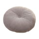 thumbnail image 4 of Cojín de asiento de 17,7 pulgadas, funda de lino, almohada de lectura, relleno de algodón PP, alfombrilla de asiento para Gris claro, 4 of 8