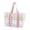 Pink, variant on Large Pool Tote 10.43 x 14.57 Inch for Vacation Essentials, Clear Beach Bag with Zipper Closure, Waterproof Sandproof Travel Bag for Women, Cruise Beach Tote, Travel Accessories, Navy