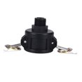thumbnail image 3 of Conector rápido de cubo para tanque IBC kusrkot adaptador de manguera 2 a 1 pulgada exterior, 3 of 8