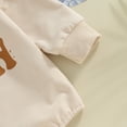 thumbnail image 7 of Bagilaanoe Newborn Baby Girl Boy Oversized Romper Sweatshirt Long Sleeve Bodysuits Letter Print Pullover 3M 6M 12M 18M Infant Casual Tee Tops, 7 of 7