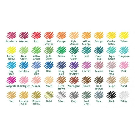 Crayola Colored Pencils, Coloring Supplies, 50 Count