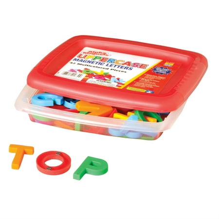 UPC 086002016300 product image for Educational Insights Uppercase AlphaMagnets  Set of 42  Alphabet Toy  Boys & Gir | upcitemdb.com