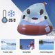 thumbnail image 4 of Anillo De Esquí Flotante Inflable De Invierno Tubo De Nieve De León Marino De Navidad Con Mango Neumático De Trineo De Nieve De Pvc Para Niños Adultos Suministros De Deportes Al Aire Libre Serendint HA039139-00, 4 of 6