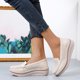 thumbnail image 2 of Zapatos para mujer, cómodos, con suela gruesa, informales, con plataforma, de gran tamaño, para correr, botas vaqueras, 2 of 6