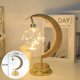 thumbnail image 1 of Eid al-Fitr Lunar Lamp,USB/Battery Powered Moon Light,Ramadan Decorations Night Light, 1 of 5