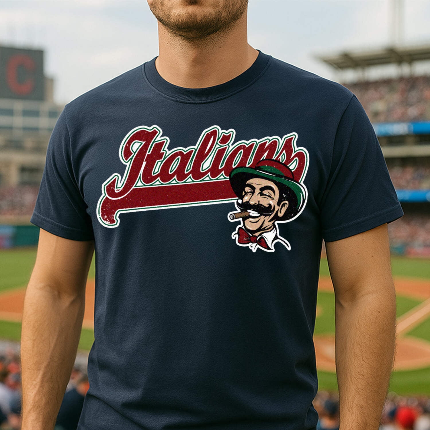 Italians Baseball Tee