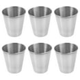 thumbnail image 2 of Monyance metal cups 6Pcs Stainless Steel Shot Glass 70ml(2.24X2.05X2.05Inches), 2 of 10