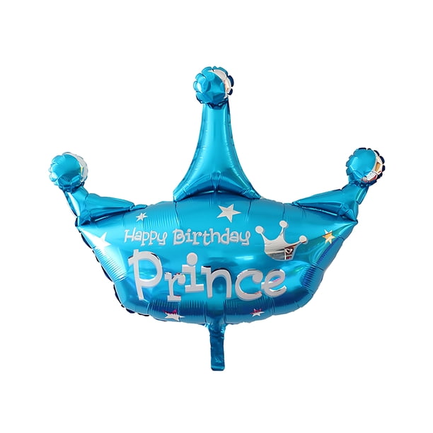 Globo de papel de aluminio Billuyoard para fiesta de cumpleaños brillante 31 pulgadas Azul 0 Uds.