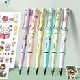 thumbnail image 2 of HB Eternal Pencil Mechanical Pencils no need to Sharpen Easy to Wipe Cute DIY Kawaii Korean Stationery School Supplies for Child 1 Pencil-I, 2 of 6