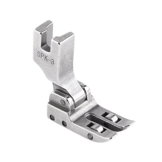1 prensatelas de rodillo para máquina de coser industrial, para coser tela de cuero y PVC.