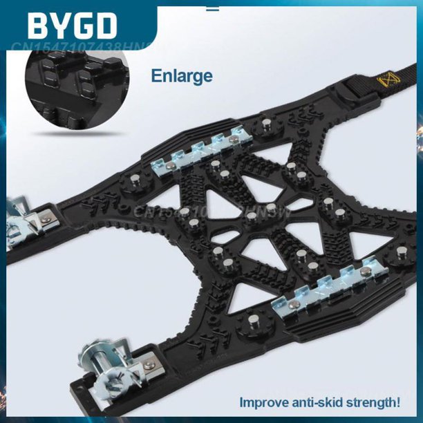 Oxford Universal Car Tire Anti-skid Chains Multifunctional Car Snow Chains Safety Chains Car Accessories 1pcs Practical Durable1pcs 01Russian Federation He Qiyong unisex