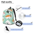 thumbnail image 4 of Yiaed Kawaii Sushi Print Backpack, Premium Laptop Backpack, Travel Backpack for Women, Lightweight Backpacks, Comfortable Back Pack-Small, 4 of 7